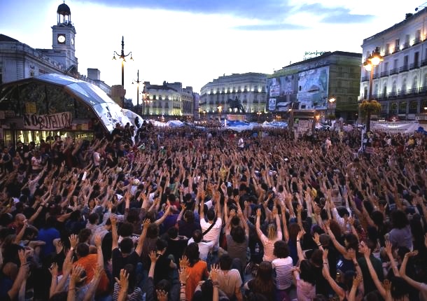 acampada sol Acampada en la Puerta del Sol